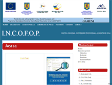 Tablet Screenshot of crfpa-dolj.ro